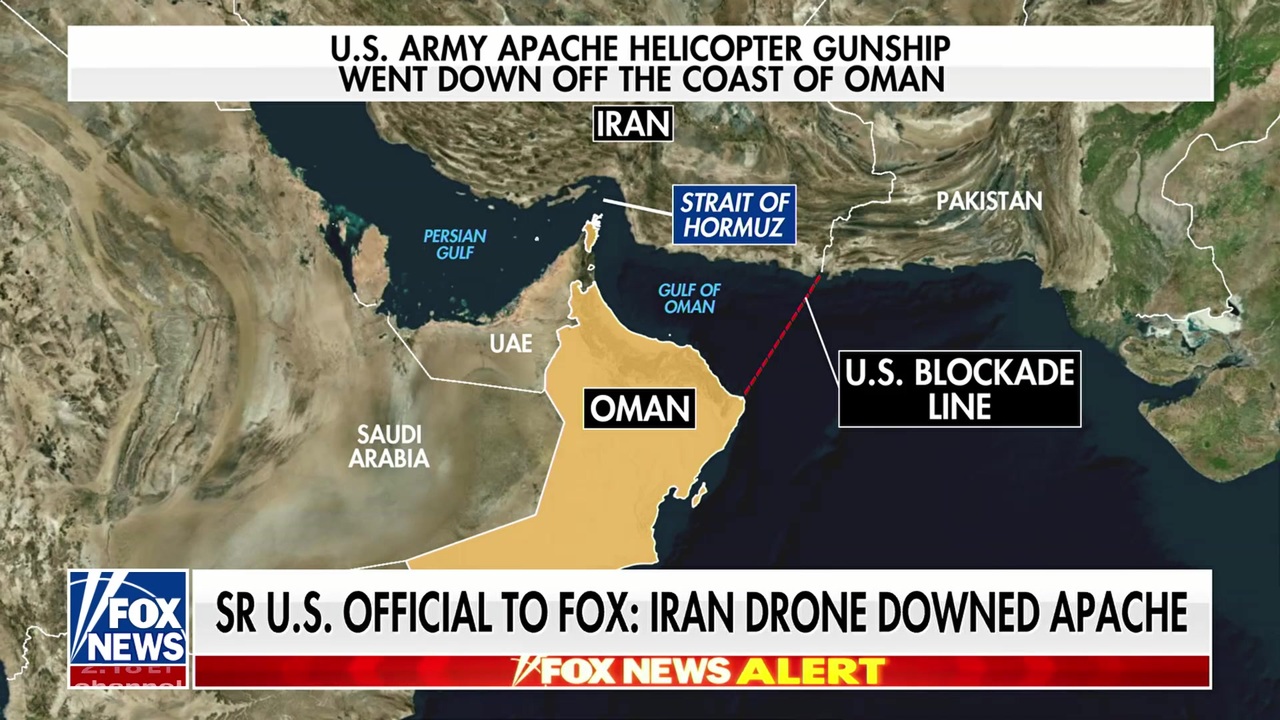 Trump vows to respond after Iran downs US helicopter