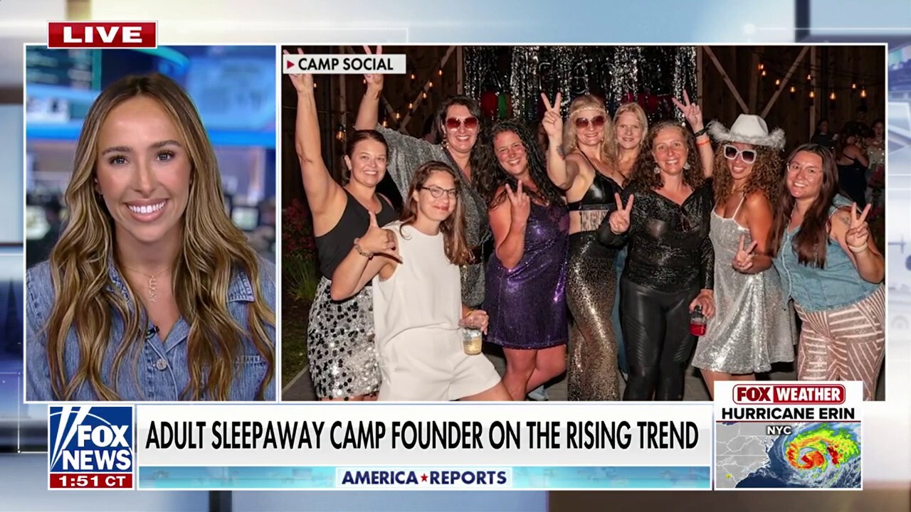 Adults-only sleepaway camp offers fun and connection as loneliness rises in the US