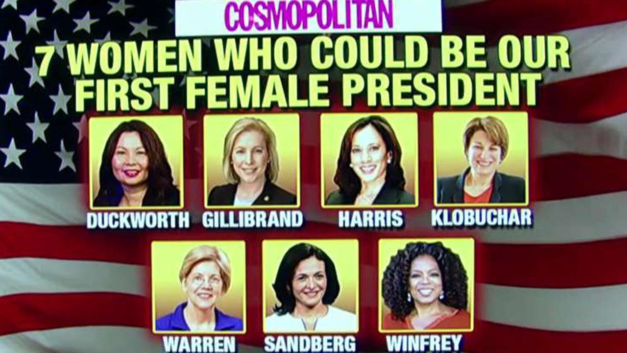 Cosmopolitan snubs conservative women for president list