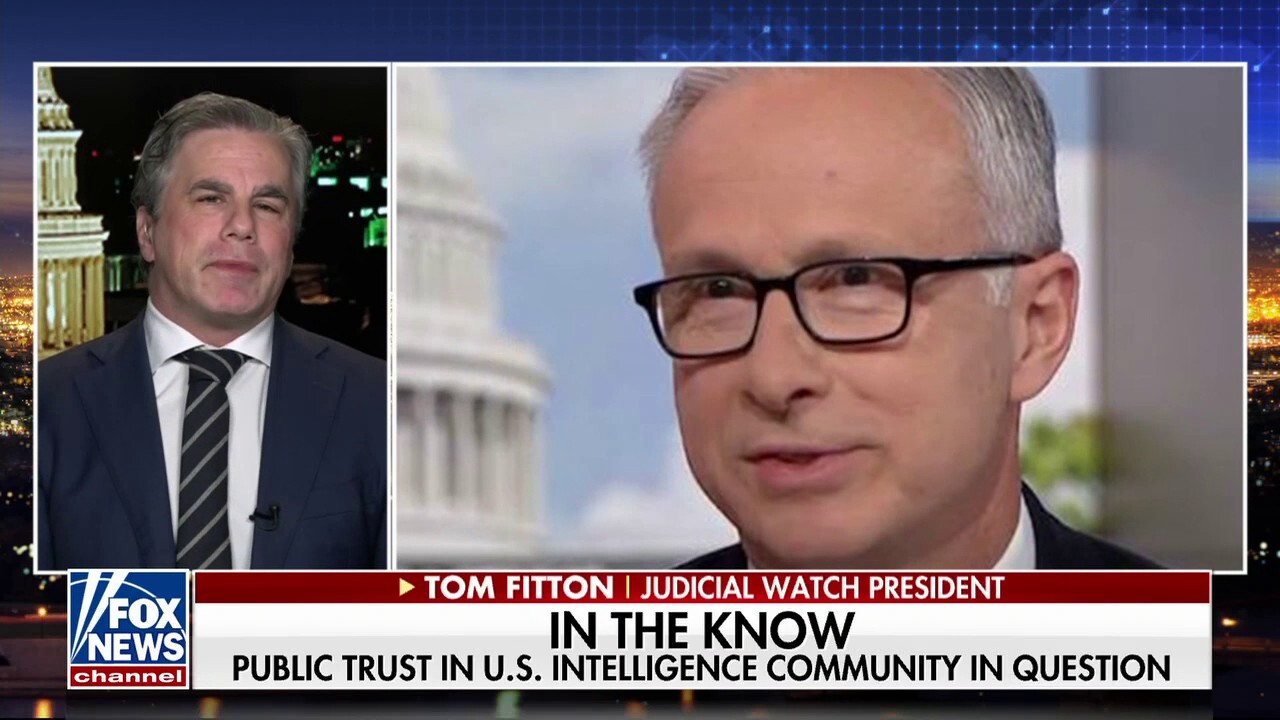 Tom Fitton: James Baker was operating as a 'deep state' operative at Twitter
