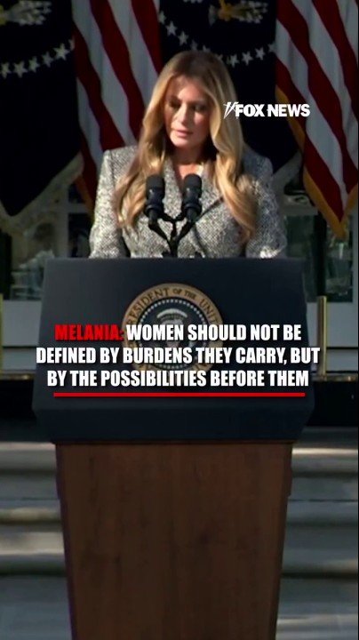 HEAR IT: First Lady Melania Trump delivers POWERFUL message