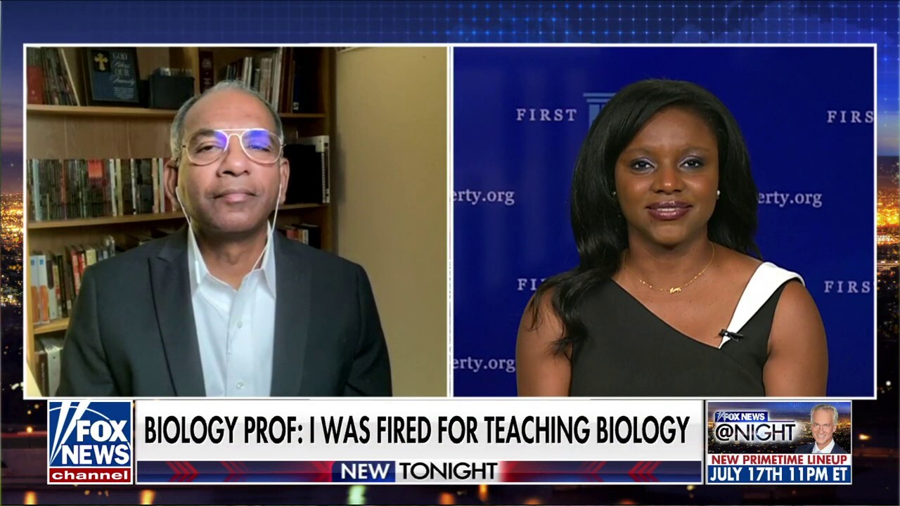 Professor speaks out after he says he was fired for teaching basic biology