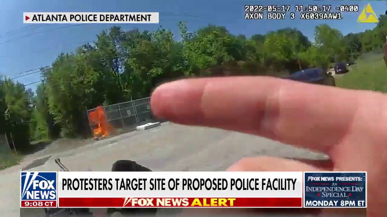 Anti-cop activists target site of proposed Georgia police facility