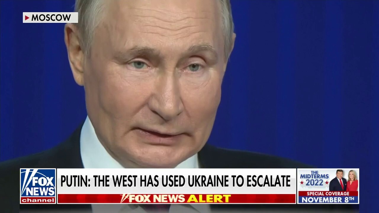 Putin blames the US for escalations in Ukraine war
