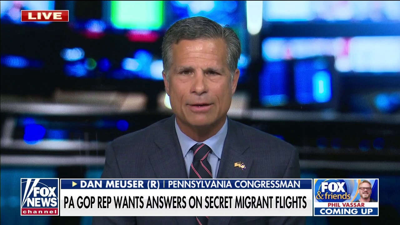 Pennsylvania GOP Rep. sounds alarm over ‘secret’ migrant flights