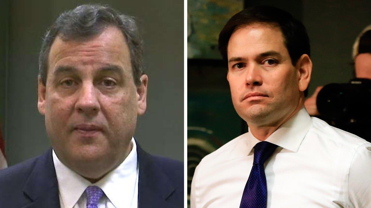 Christie: Rubio still learning where Senate men's room is
