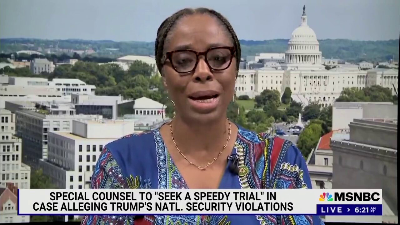 Democrat Del. Stacey Plaskett says Donald Trump 'needs to be shot," corrects herself to say 'stopped' during live interview