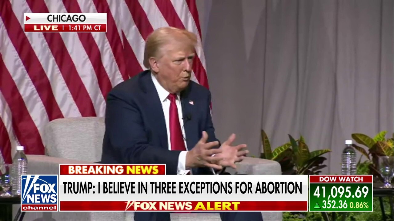 Trump answers question on 'childless women' and 'divorced' people