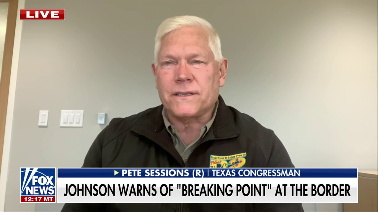 Federal law enforcement 'literally begged' for a solution to border chaos: Rep. Sessions