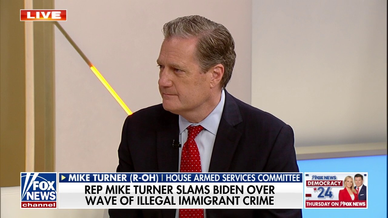 The current threat to national security is a result of Biden's border policy: Rep. Mike Turner