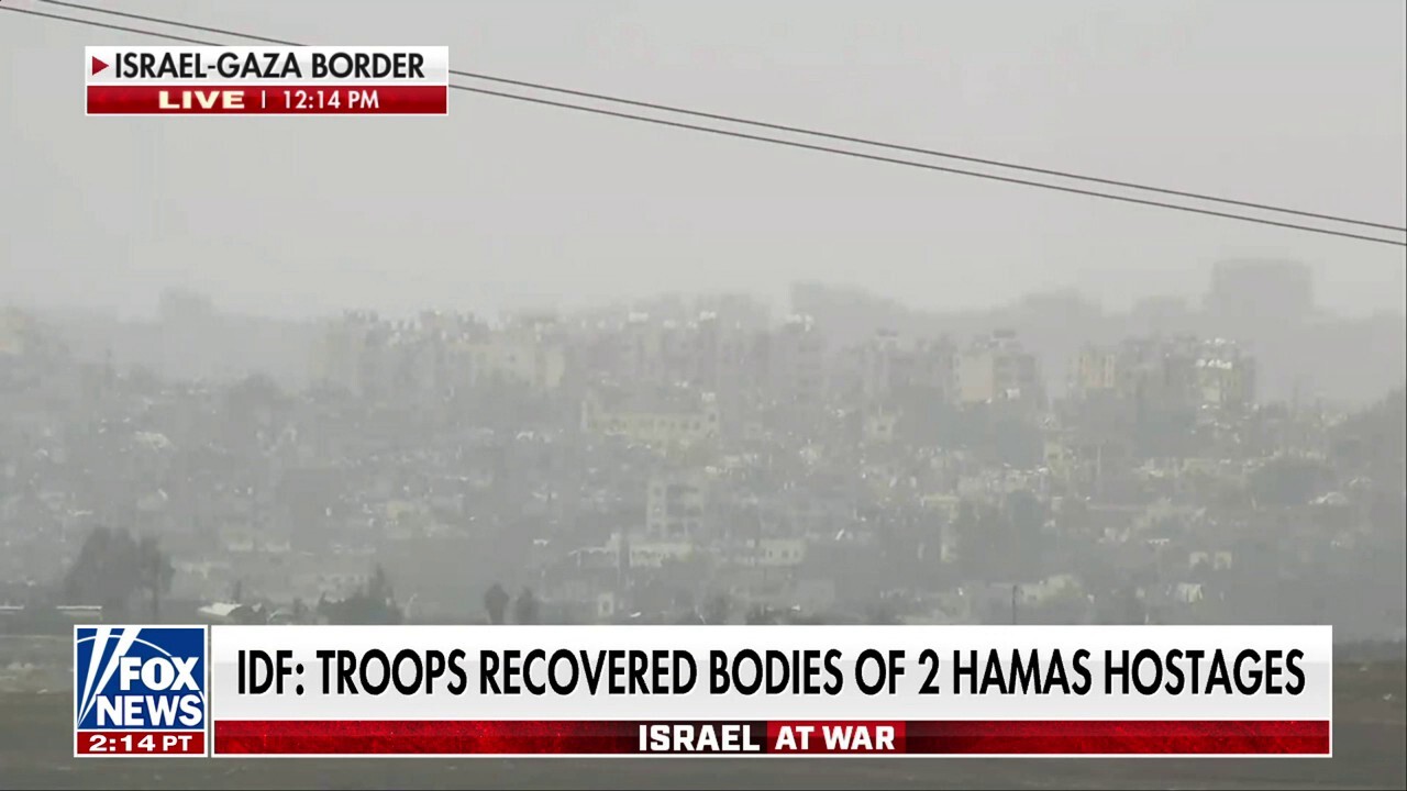 Israeli military recovers bodies of 2 Hamas hostages 