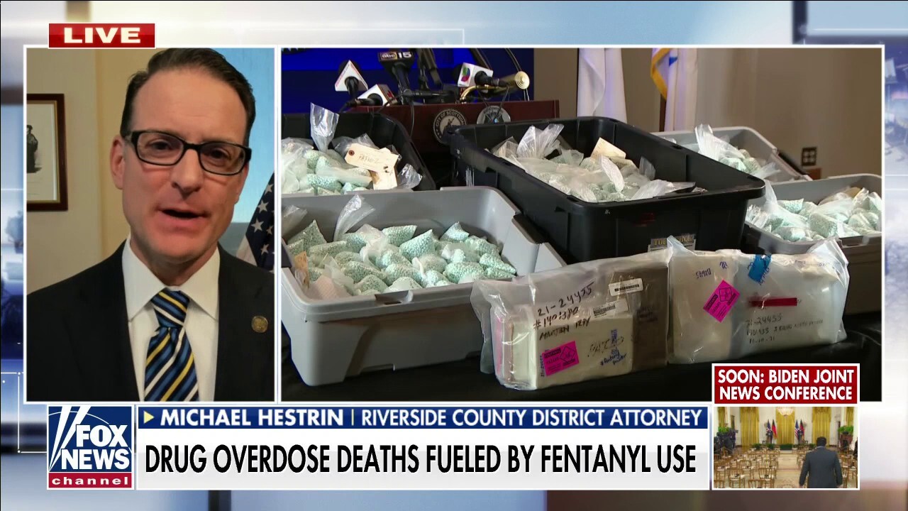 California DA: Virtually all drugs on the streets are laced with fentanyl