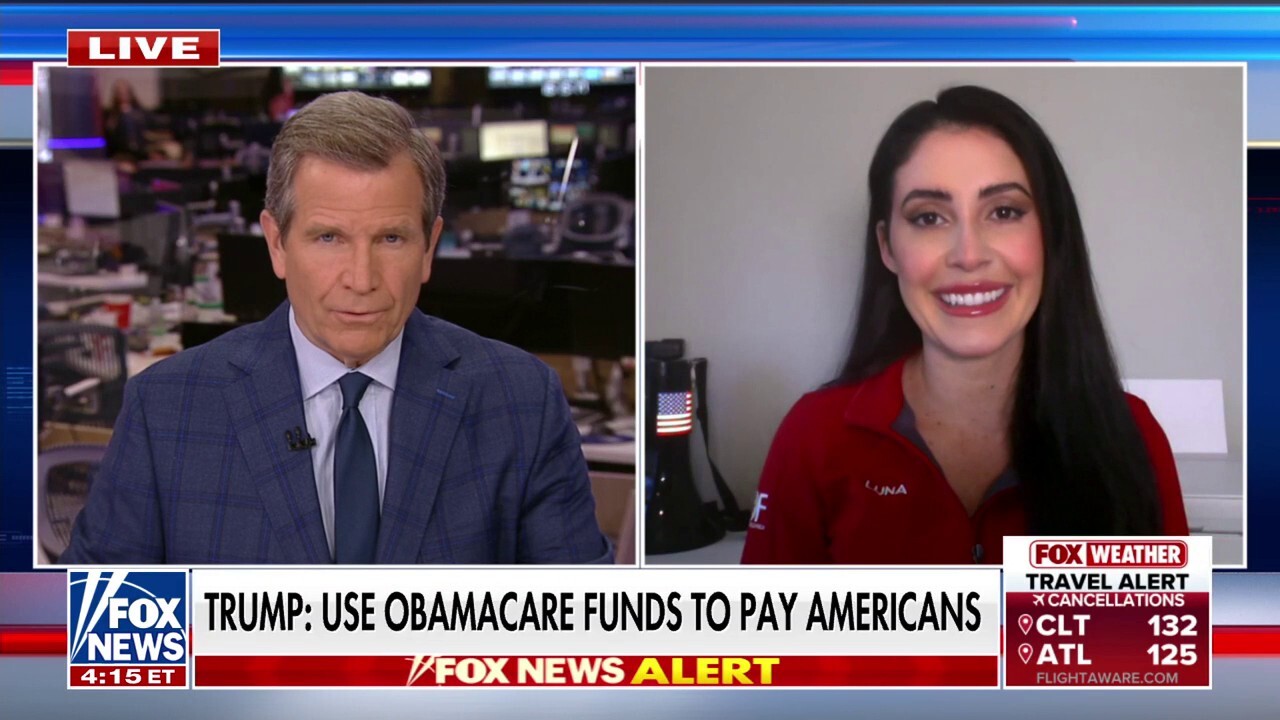 Rep. Anna Paulina Luna, R-Fla, criticizes Obamacare as a flawed system and supports using the ‘nuclear option’ to end the shutdown on ‘Fox Report.’