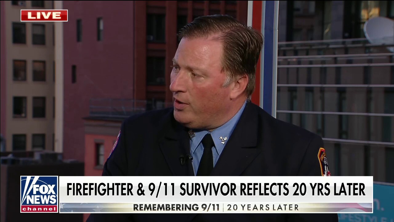 New York firefighter reflects on 9/11 20 years later