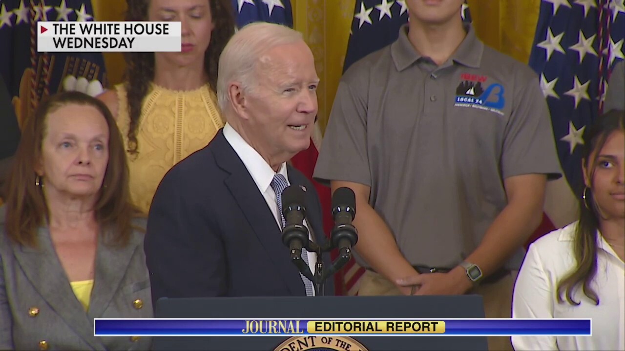 Biden takes a victory lap for his economic policies