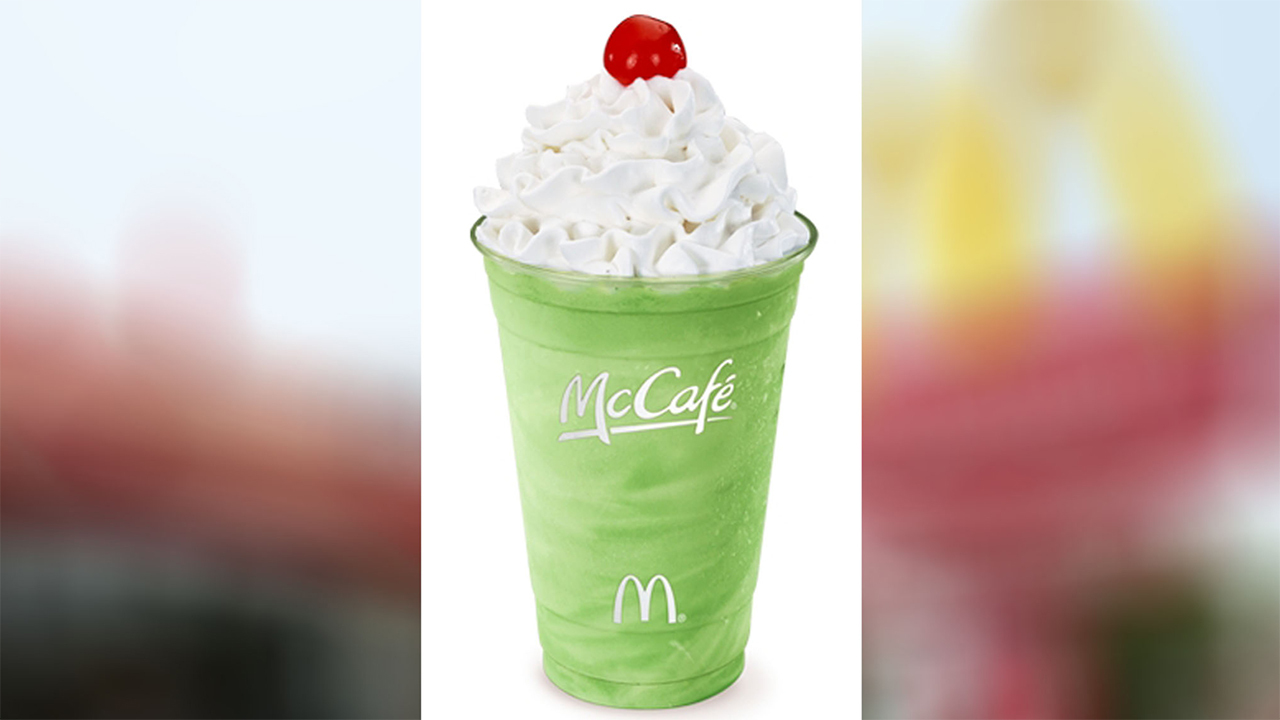 McDonald's' Shamrock Shake is back!