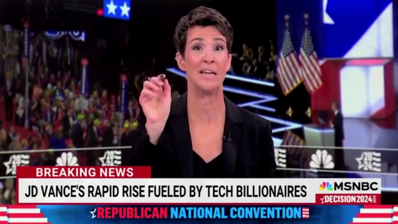MSNBC's Maddow blasts conservative politicians like JD Vance for referencing Lord of the Rings
