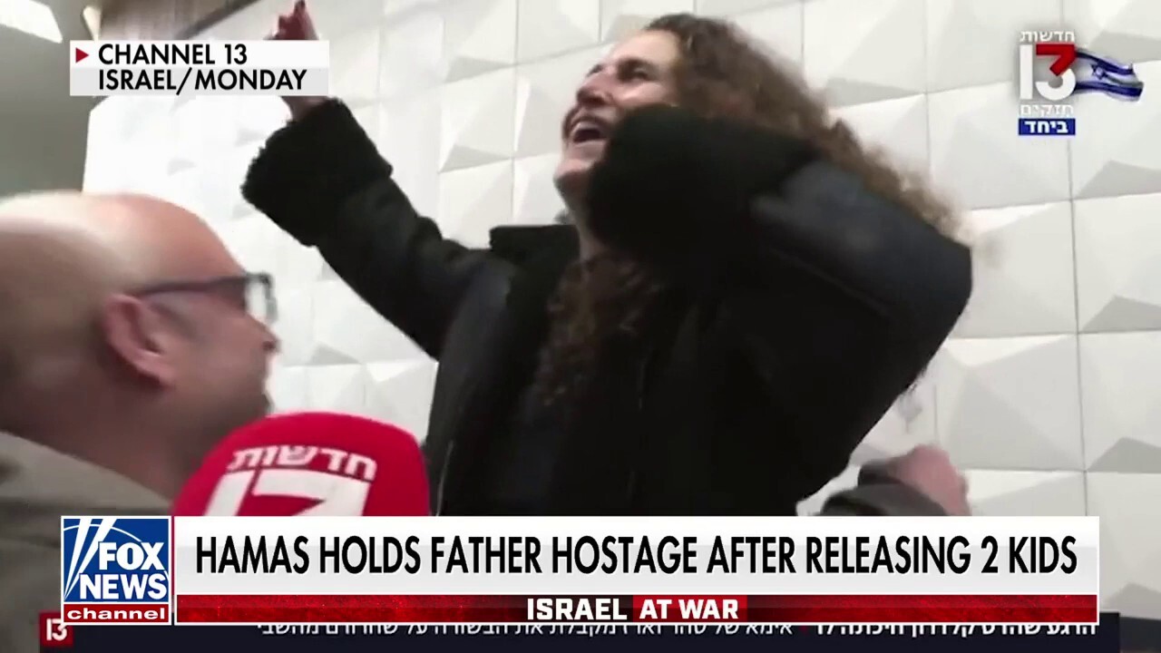 Emotional video shows Israeli mom celebrating the release of her two children: 'Everything we prayed for'