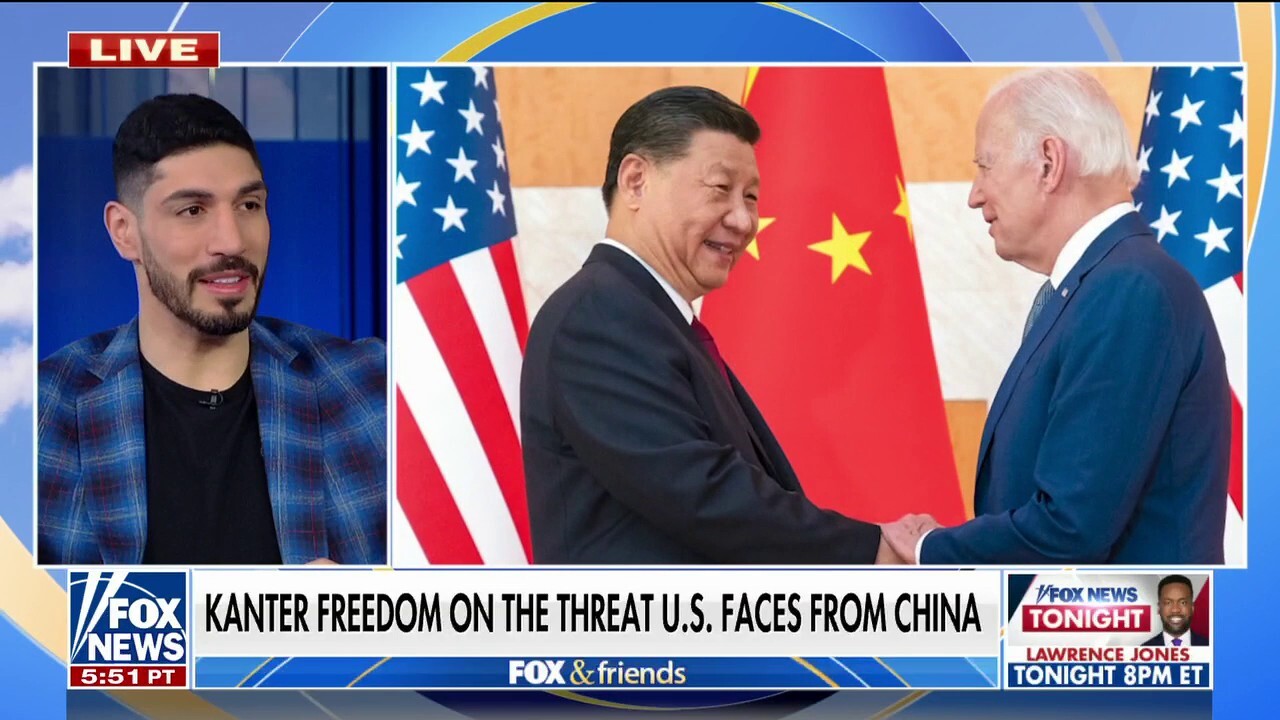 Biden admin is 'in China's pocket': Enes Kanter Freedom