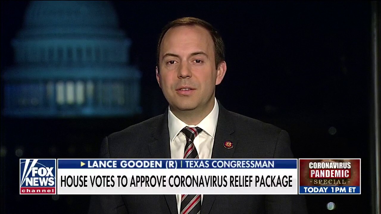 Rep. Lance Gooden discusses his vote on the coronavirus relief package