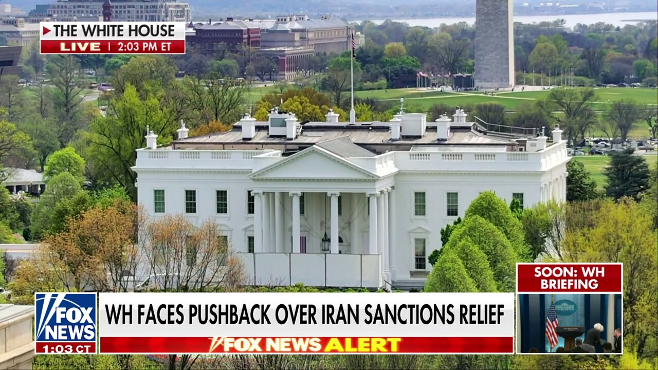 White House faces criticism over Iran sanctions relief
