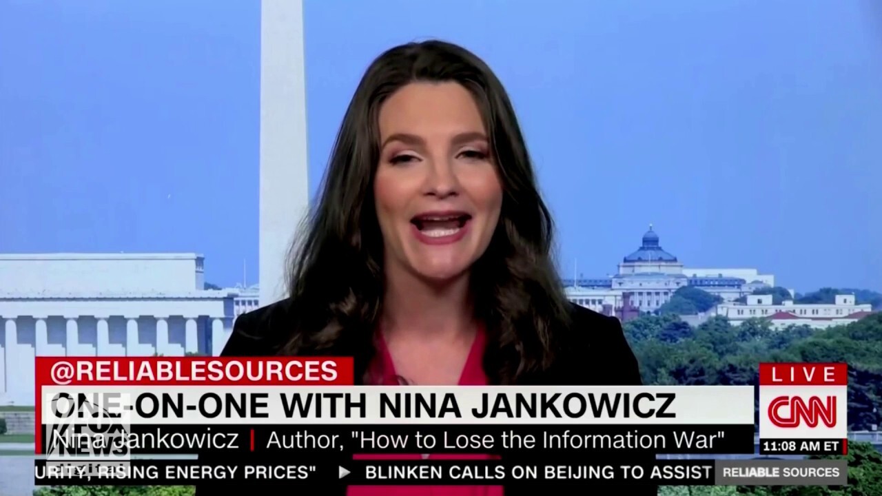 CNN's Brian Stelter doesn't press Nina Jankowicz on her history of falsehoods.