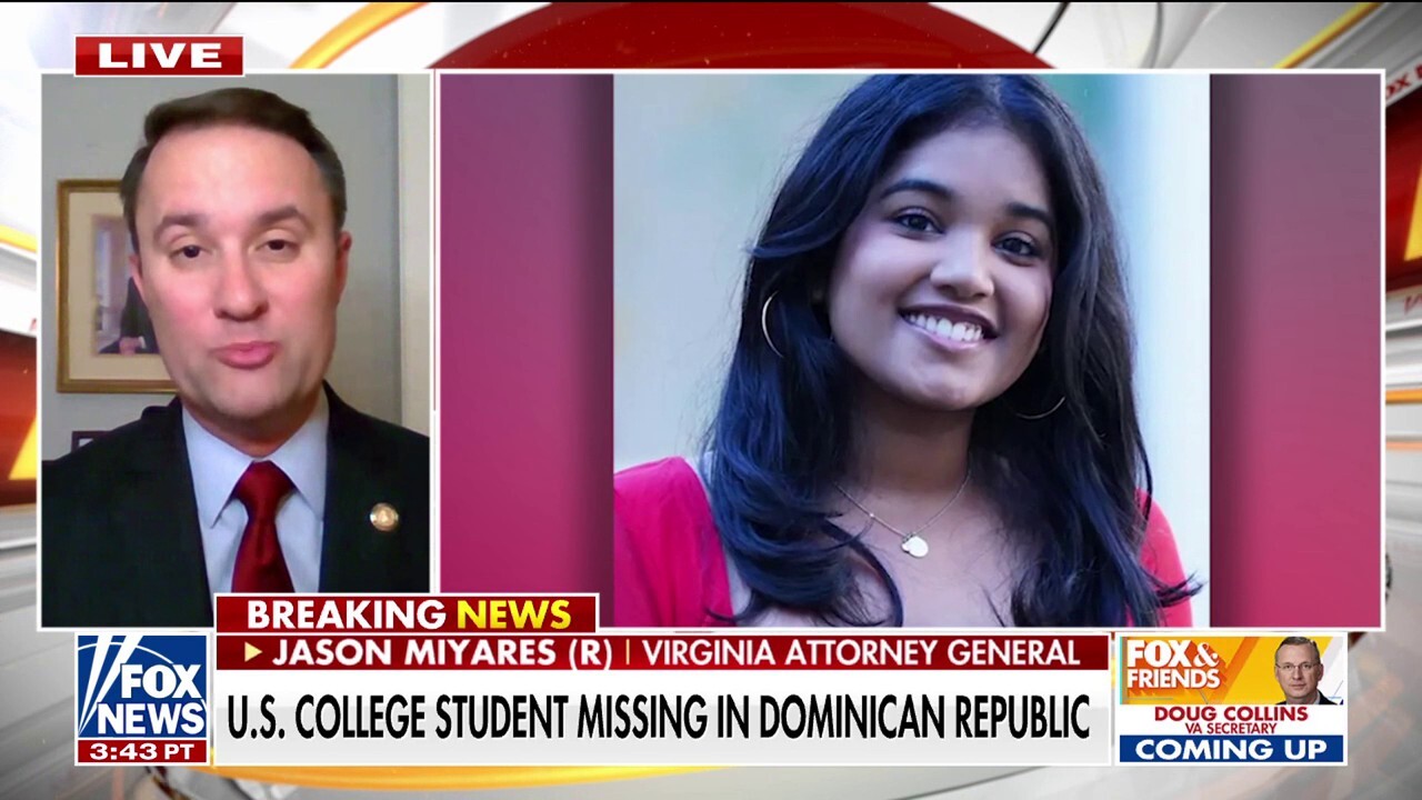 Virginia college student vanishes on Dominican Republic spring break trip