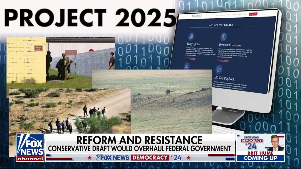 Democrats take aim at Project 2025: A 'dystopian nightmare based in White supremacy'