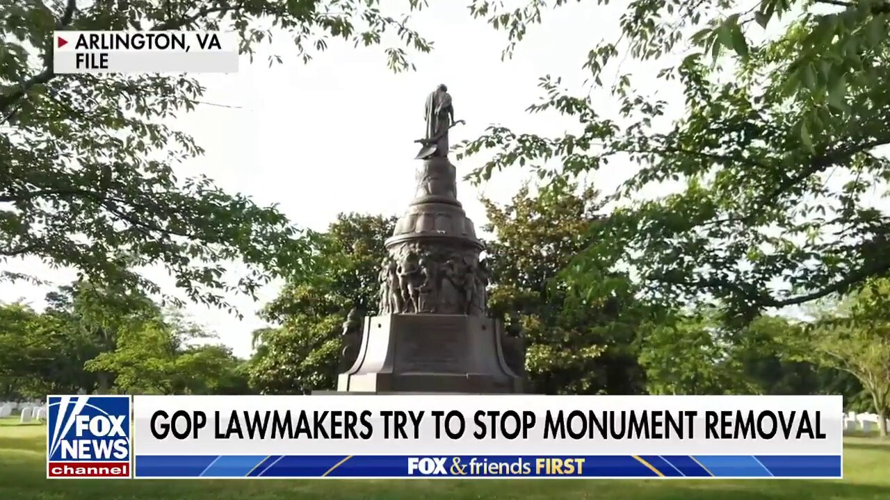 GOP lawmakers try to stop Confederate memorial's removal from Arlington National Cemetery