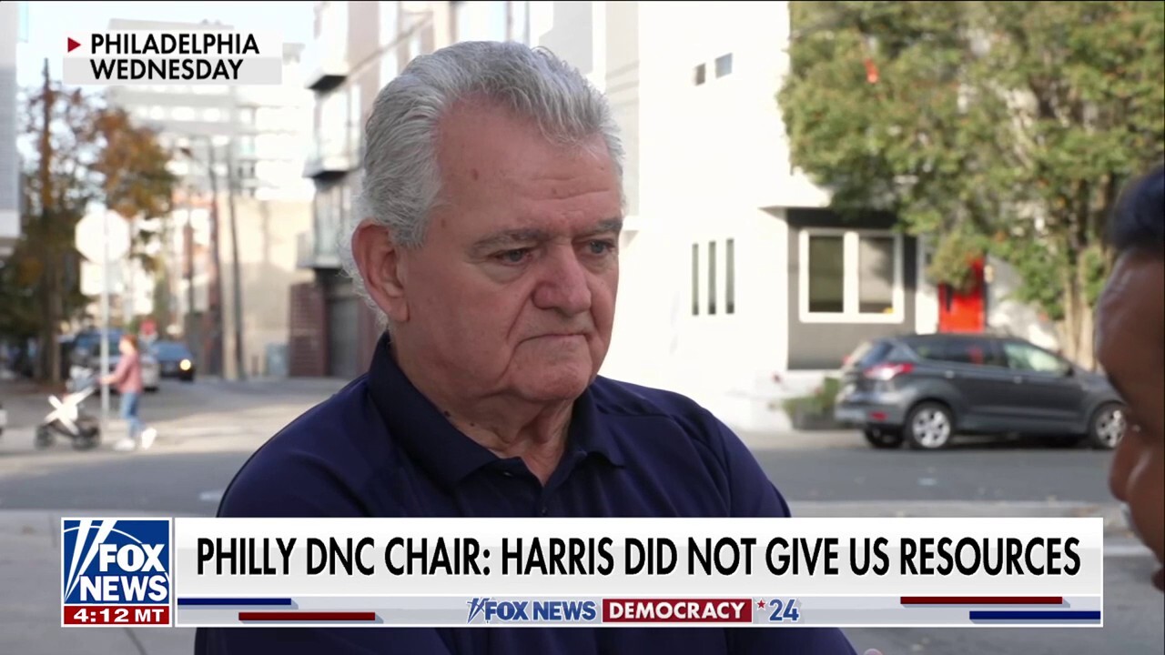 ‘NO RESPECT’: Philadelphia DNC chair lashes out at Harris campaign after shocking low voter turnout