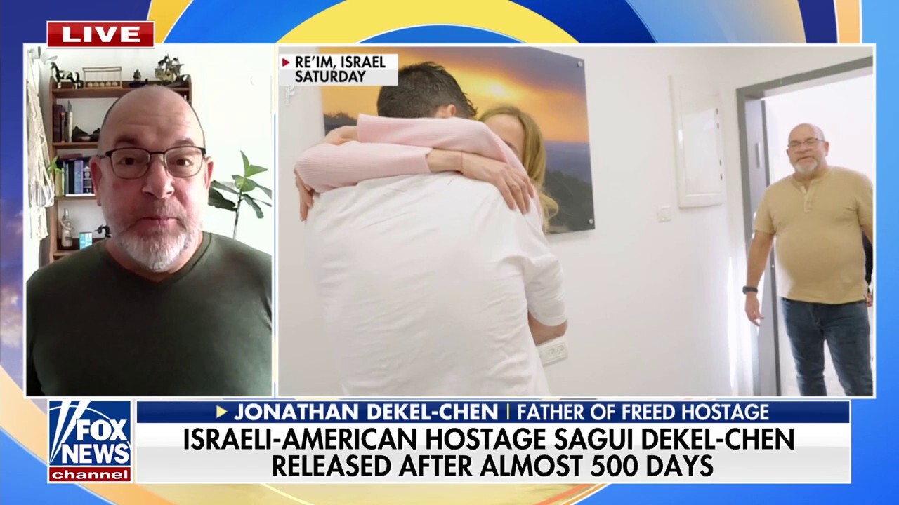 Father of Hamas hostage describes being 'born again' after son's release