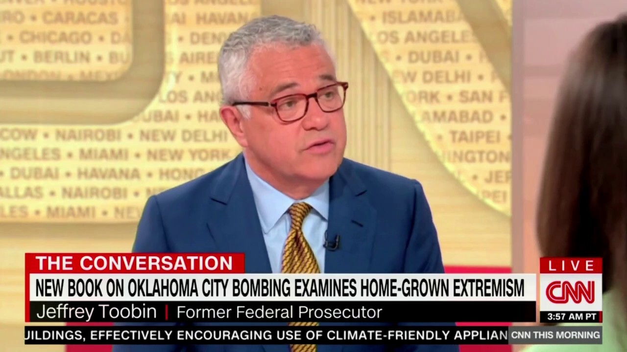 Jeffrey Toobin: Oklahoma City bomber Timothy McVeigh had 'obsession with the Founding Fathers,' guns