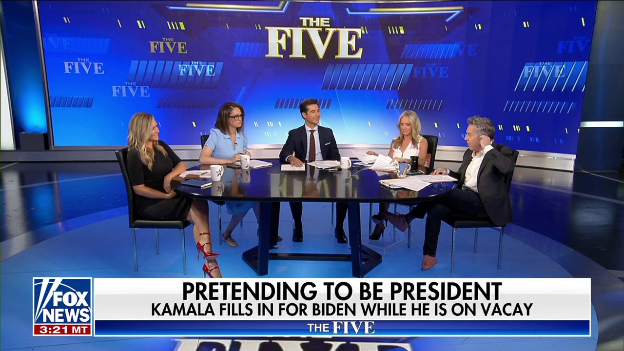 'The Five': Kamala Harris fills in for Biden while he is on vacation