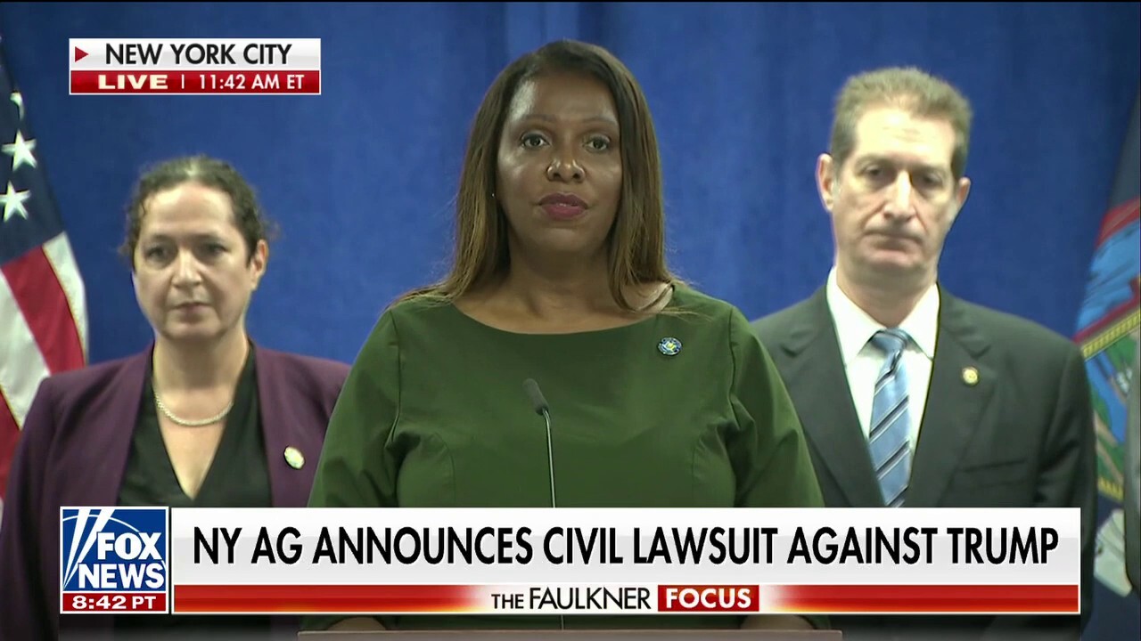 New York AG announces civil lawsuit against Trump