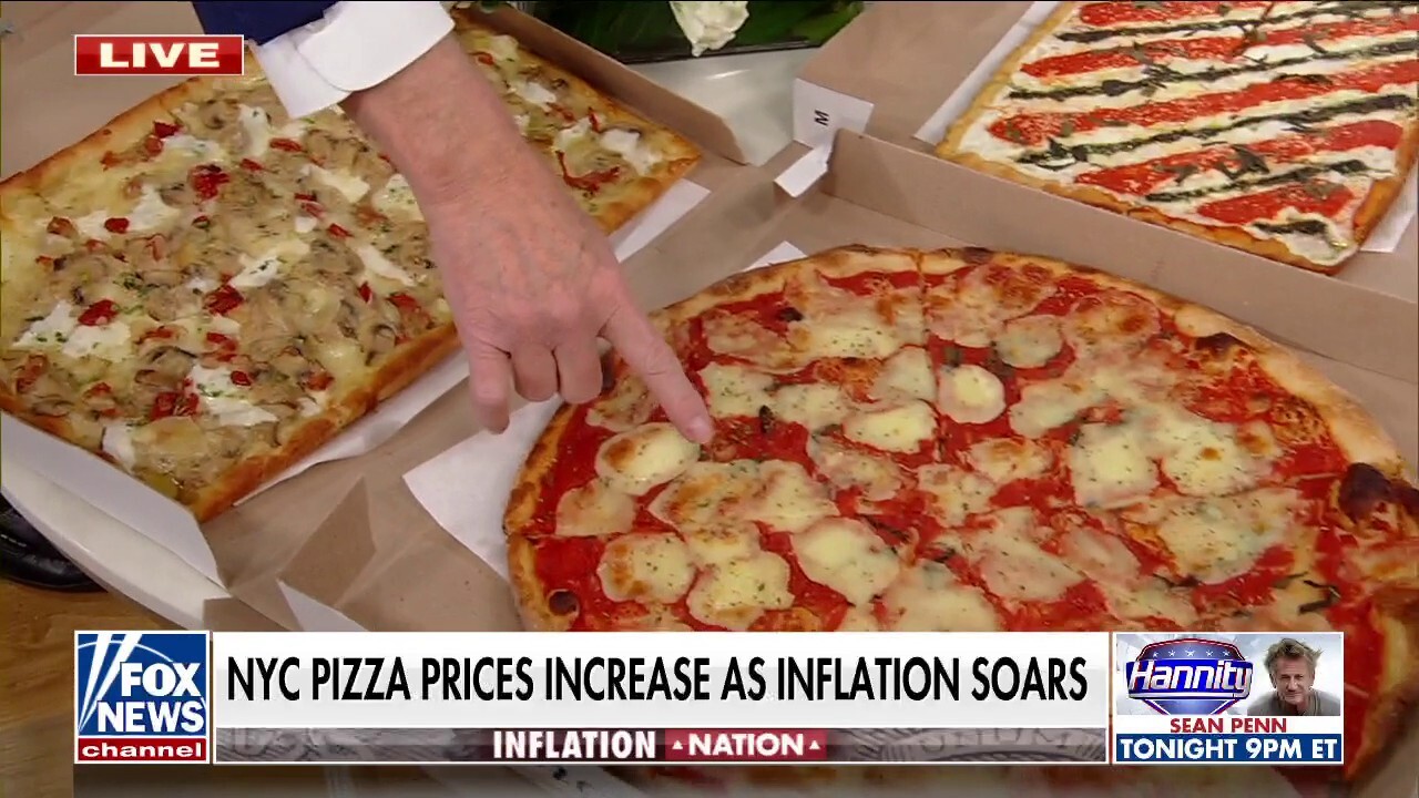 Inflation hits NYC pizza shops, slice now costs more than subway ride