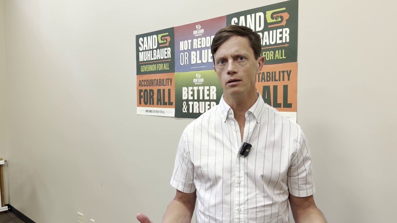Iowa gubernatorial candidate Rob Sand weighs in on Alaska Senate ballot controversy