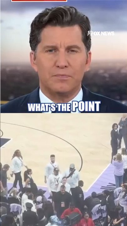 WNBA finals teams leave court during national anthem