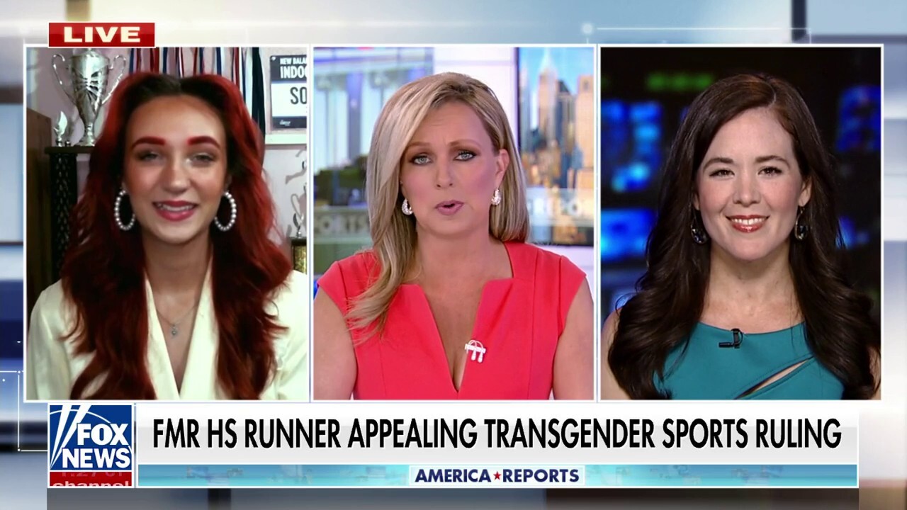Track athlete Selina Soule and attorney Christiana Kiefer speak out against transgender athletes in women's sports on 'America Reports.'