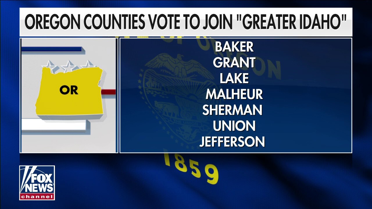 Oregon counties make push to secede to Idaho | Fox News Video