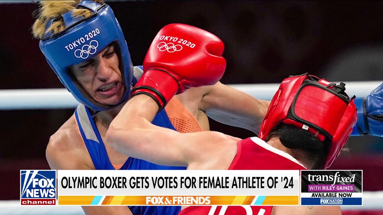 Olympic boxer who failed gender test named among 'Female Athletes of Year'