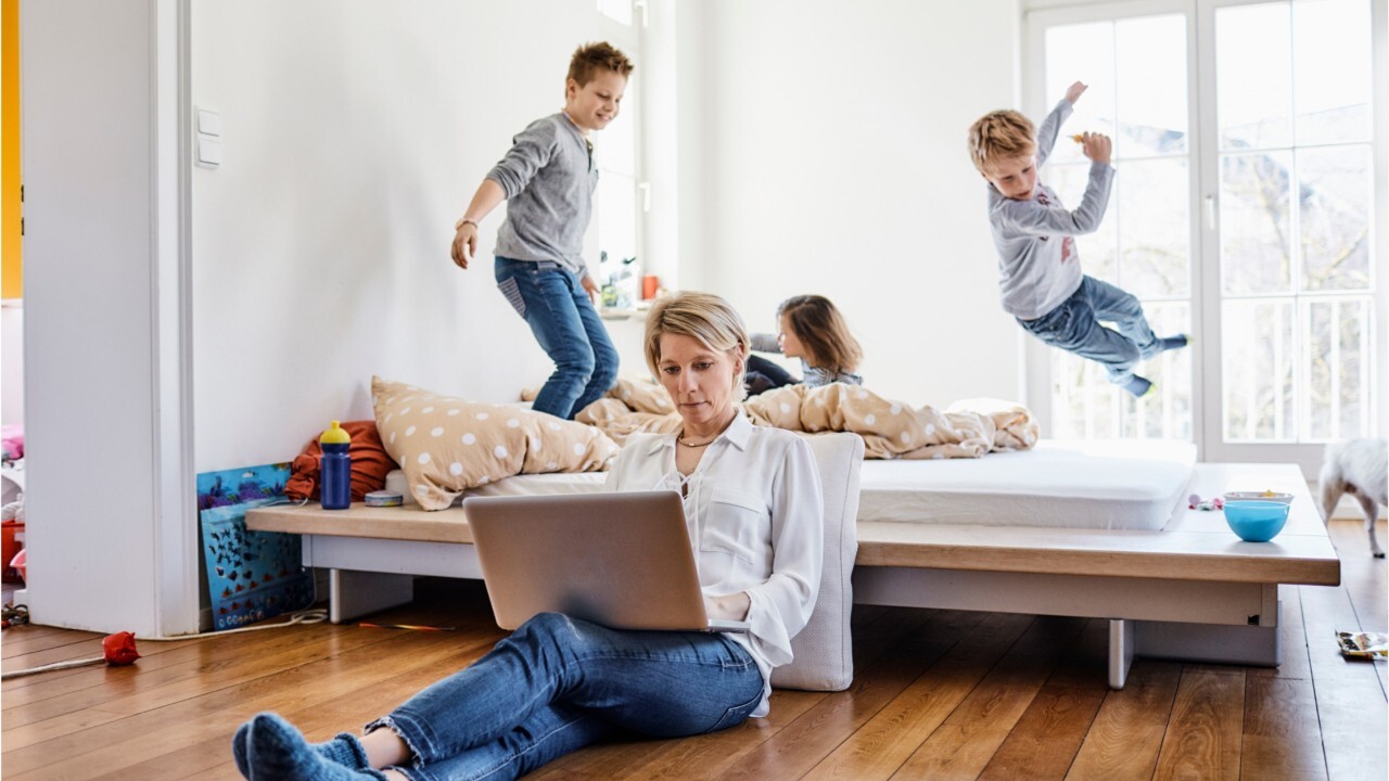 Working from home amid coronavirus outbreak: How parents can balance work and family