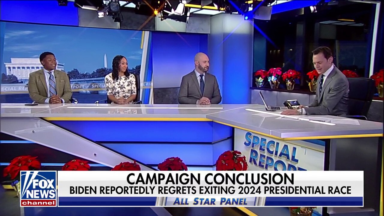 ‘All-Star’ panelists Francesca Chambers, Matt Gorman and Antjuan Seawright discuss a report claiming that President Biden regrets exiting the 2024 presidential race on ‘Special Report.’