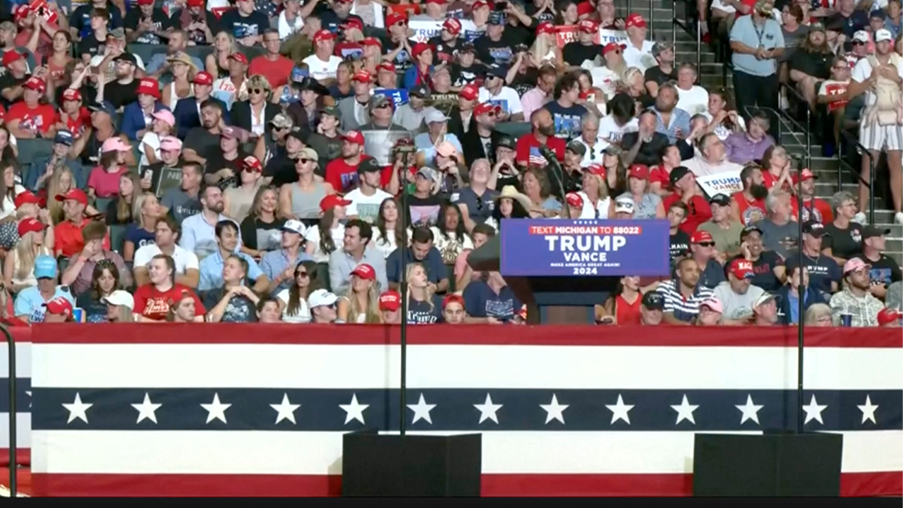 WATCH LIVE: Trump to hold his first rally since the assassination attempt, featuring JD Vance as his running mate