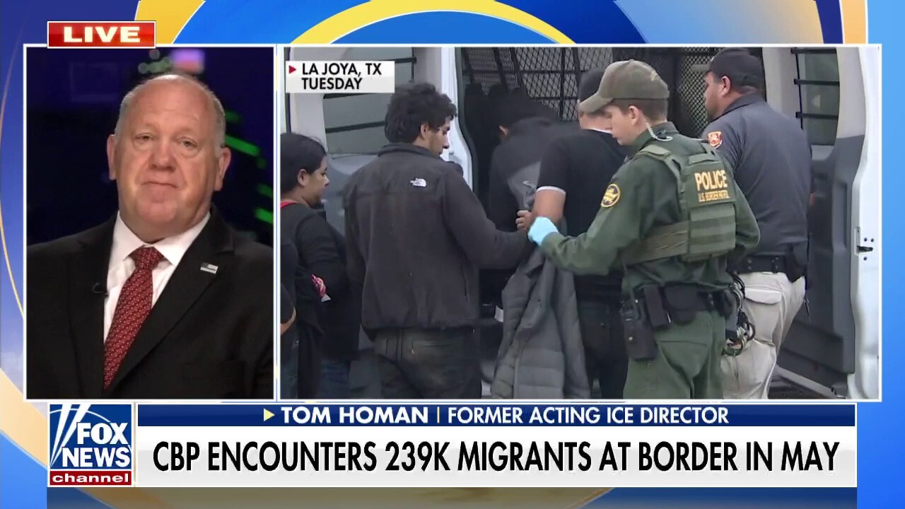 May has highest number of border encounters ever documented