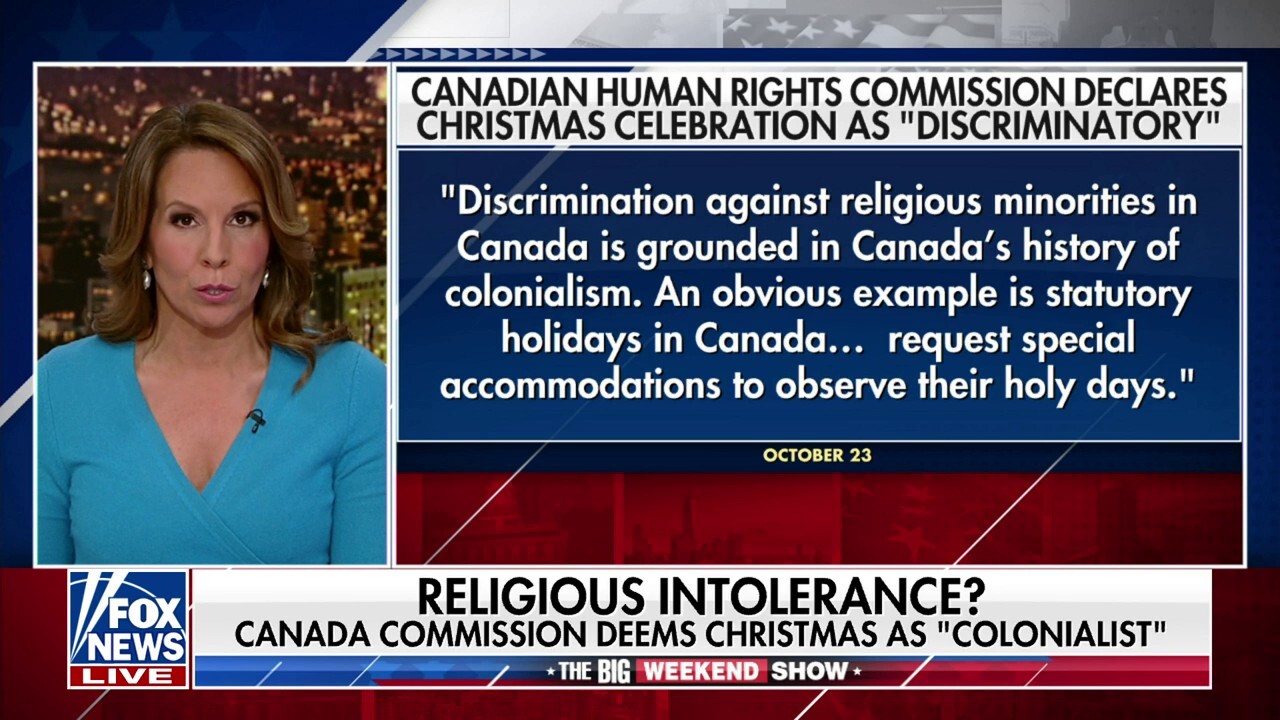 'Grumpy Grinch': Canada's human rights commission takes aim at Christmas 