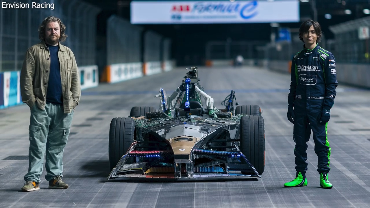 How a race car was built entirely from recycled electronic waste