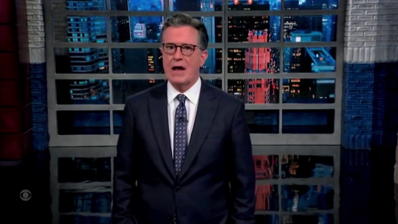 Colbert mocks Sen. Scott's reference to God in announcement about campaign
