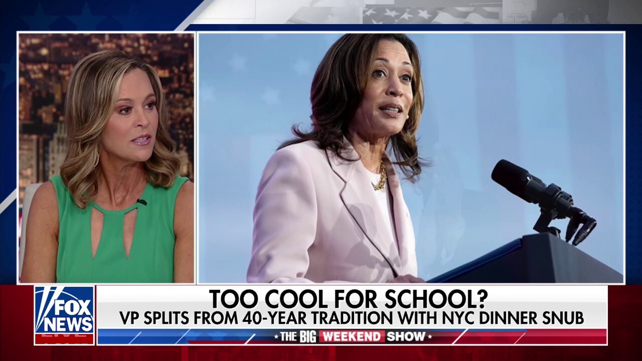 It's a 'real shame' that Kamala Harris is skipping the Al Smith Dinner: Anita Vogel