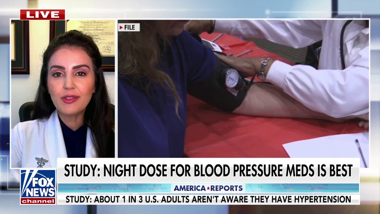  Data reveals taking blood pressure medicine at night is beneficial