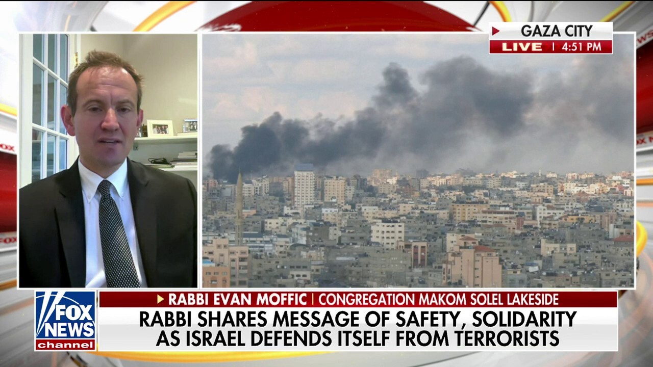 Rabbi shares solidarity message for Israelis as war against Hamas continues